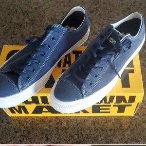 Converse Navy Blue Low-Top Sneakers